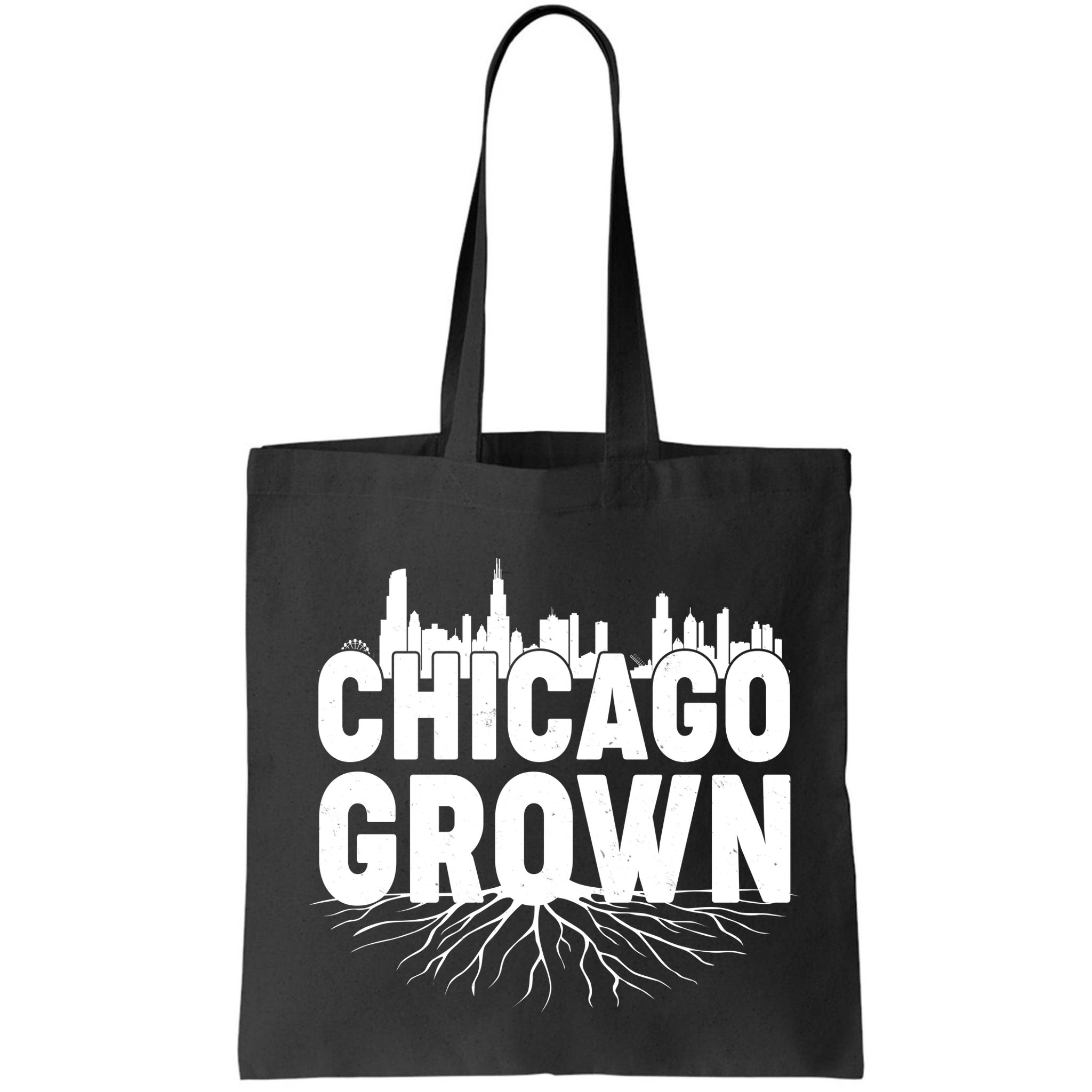 Chicago Grown Skyline Roots Bag
