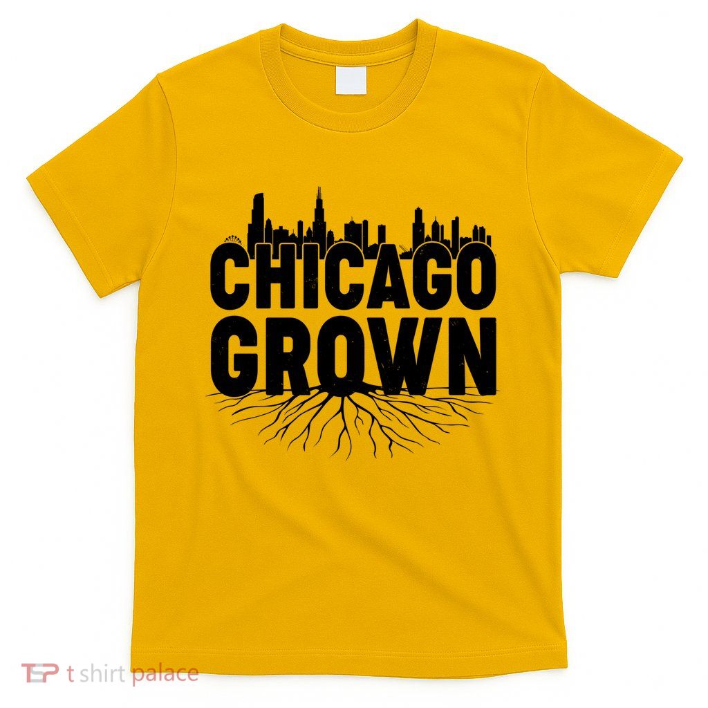 Chicago Grown Skyline Roots T-Shirt