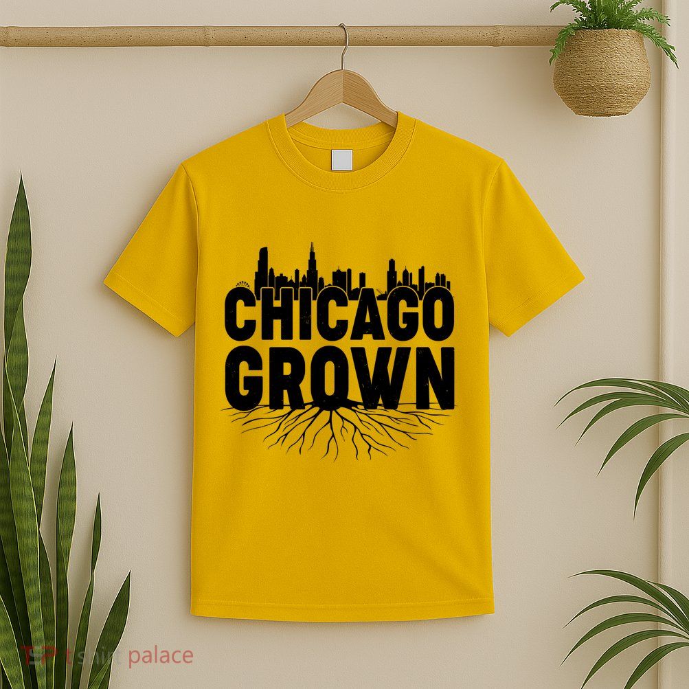 Chicago Grown Skyline Roots T-Shirt