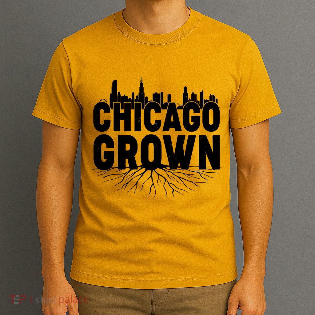 Chicago Grown Skyline Roots T-Shirt