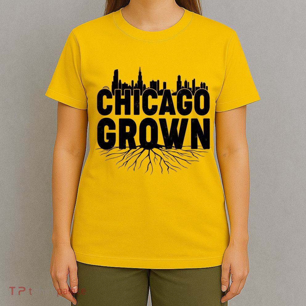 Chicago Grown Skyline Roots T-Shirt