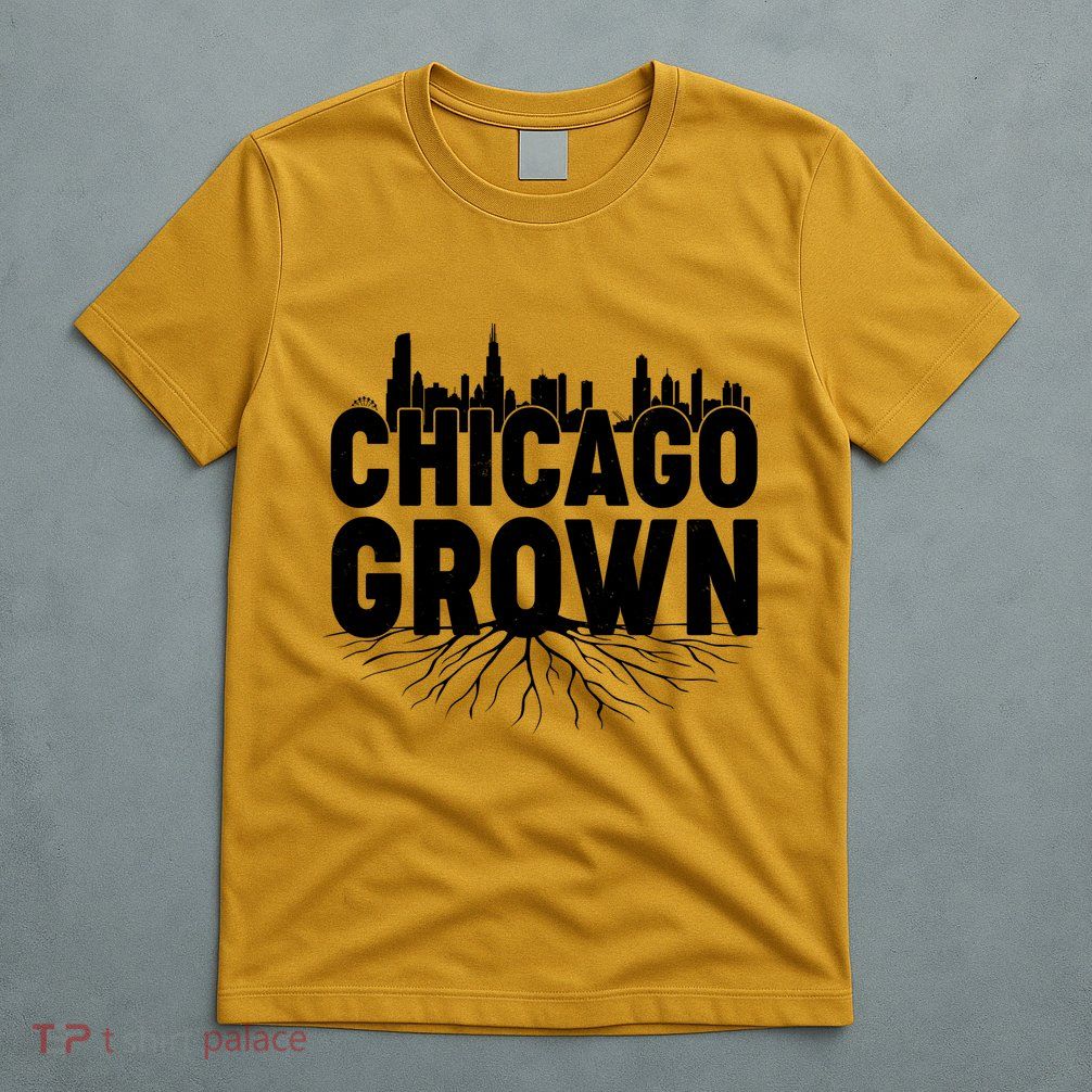 Chicago Grown Skyline Roots T-Shirt