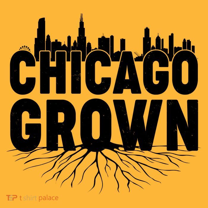 Chicago Grown Skyline Roots T-Shirt