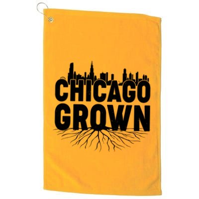 Chicago Grown Skyline Roots Golf Towel