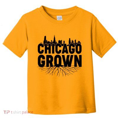 Chicago Grown Skyline Roots Toddler T-Shirt