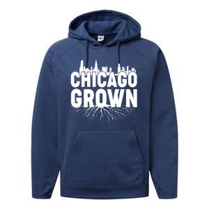 Chicago Grown Skyline Roots Performance Fleece Hoodie