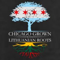 Chicago Grown With Lithuanian Roots Cool Comfort Performance Bucket Hat