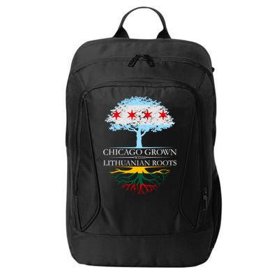 Chicago Grown With Lithuanian Roots City Backpack