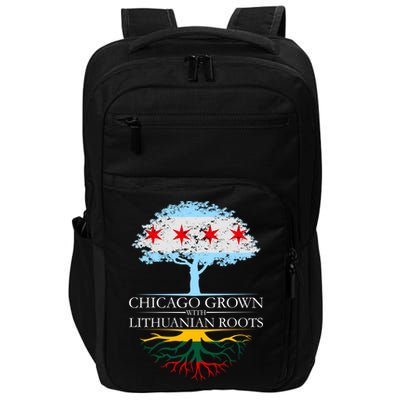 Chicago Grown With Lithuanian Roots Impact Tech Backpack