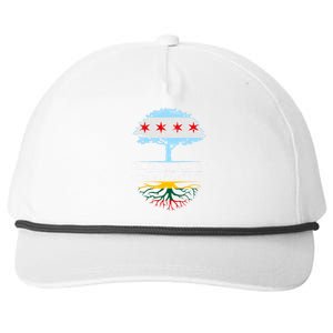 Chicago Grown With Lithuanian Roots Snapback Five-Panel Rope Hat