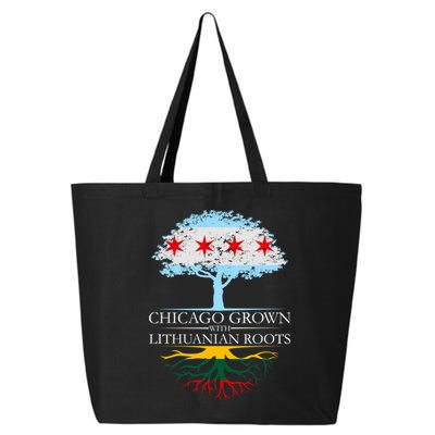 Chicago Grown With Lithuanian Roots 25L Jumbo Tote