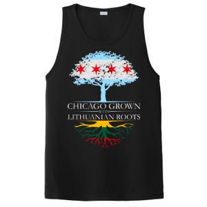 Chicago Grown With Lithuanian Roots PosiCharge Competitor Tank