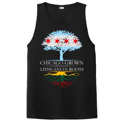 Chicago Grown With Lithuanian Roots PosiCharge Competitor Tank