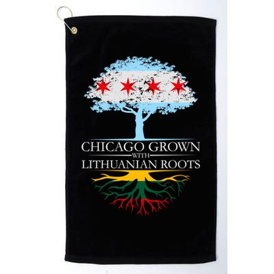 Chicago Grown With Lithuanian Roots Golf Towel