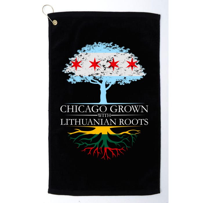 Chicago Grown With Lithuanian Roots Golf Towel
