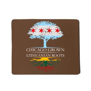 Chicago Grown With Lithuanian Roots Mousepad