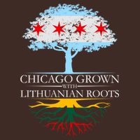Chicago Grown With Lithuanian Roots Cooling Performance Long Sleeve Crew