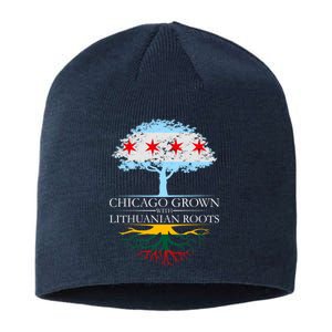 Chicago Grown With Lithuanian Roots Sustainable Beanie