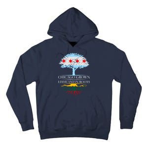 Chicago Grown With Lithuanian Roots Tall Hoodie