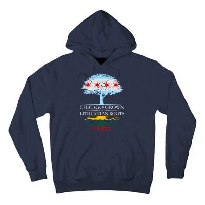 Chicago Grown With Lithuanian Roots Tall Hoodie