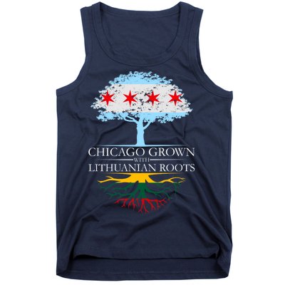 Chicago Grown With Lithuanian Roots Tank Top