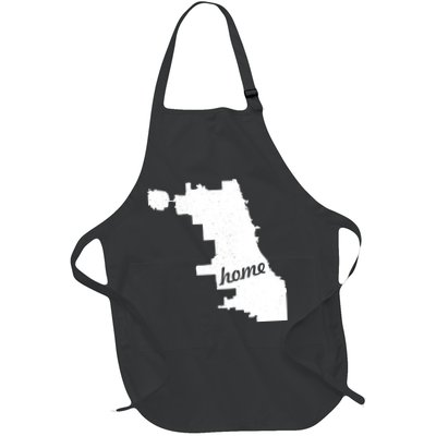 Chicago Home State Full-Length Apron With Pockets