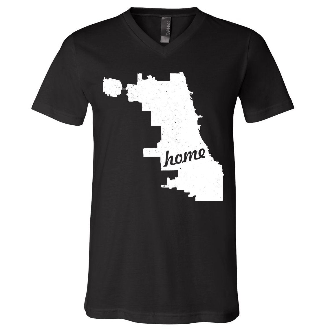Chicago Home State V-Neck T-Shirt