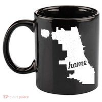 Chicago Home State 11oz C Handle Ceramic Mug
