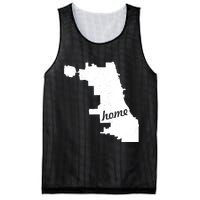 Chicago Home State Mesh Reversible Basketball Jersey Tank