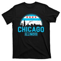 Chicago Illinois Vintage Flag T-Shirt