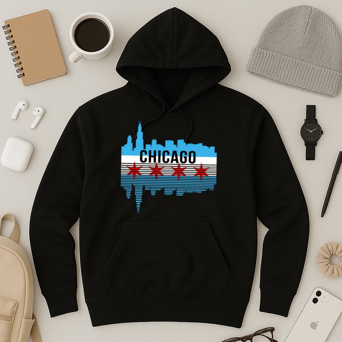 Chicago Skyline Hoodie