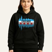 Chicago Skyline Hoodie