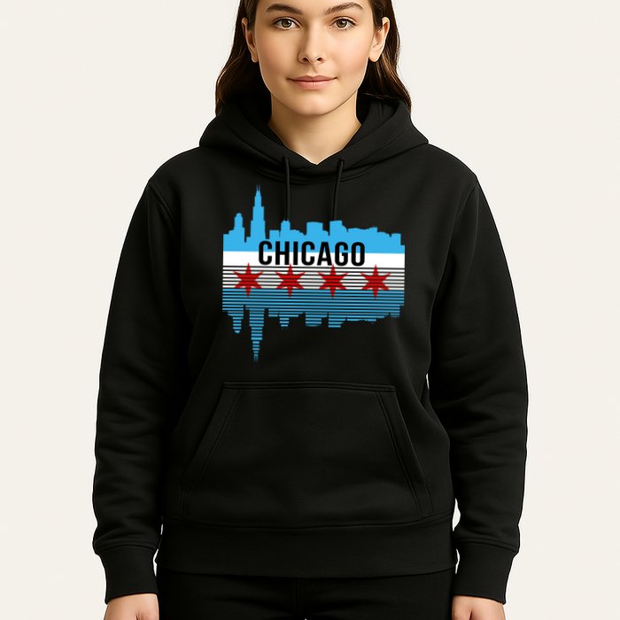 Chicago Skyline Hoodie