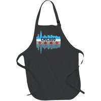 Chicago Skyline Full-Length Apron With Pockets