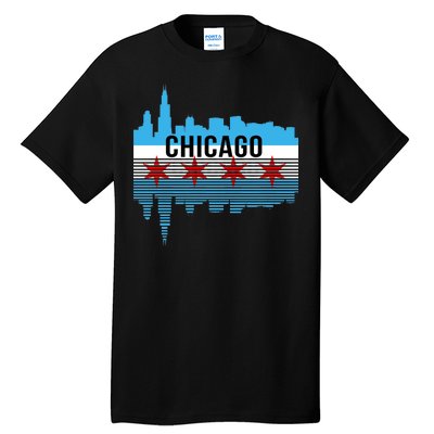 Chicago Skyline Tall T-Shirt