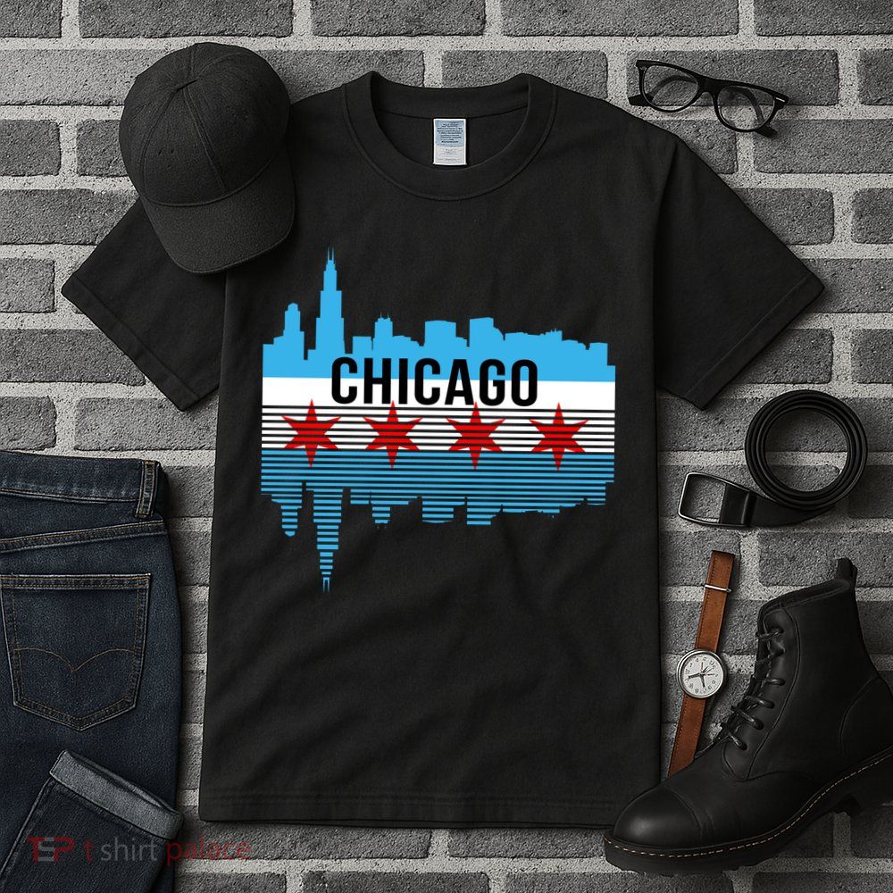 Chicago Skyline Tall T-Shirt