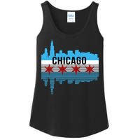 Chicago Skyline Ladies Essential Tank