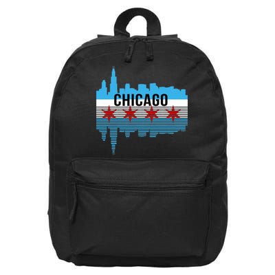 Chicago Skyline 16 in Basic Backpack