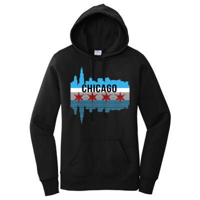 Chicago Skyline Women's Pullover Hoodie