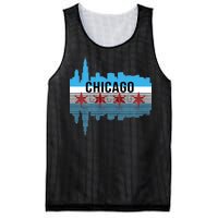 Chicago Skyline Mesh Reversible Basketball Jersey Tank