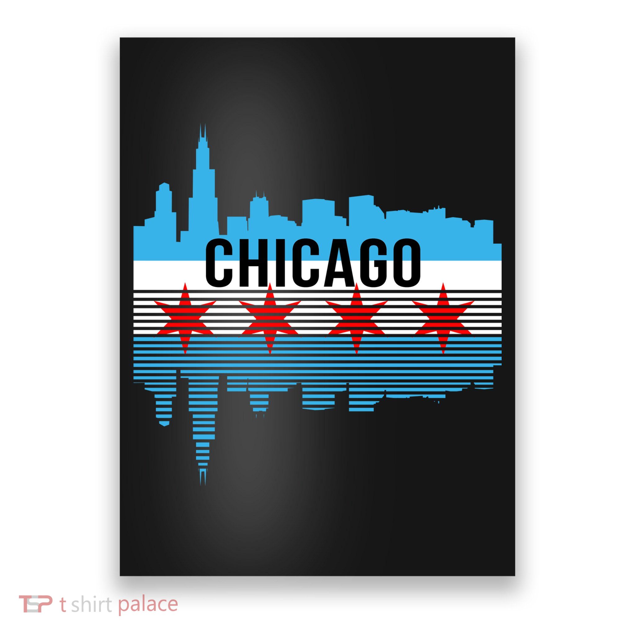 Chicago Skyline Poster
