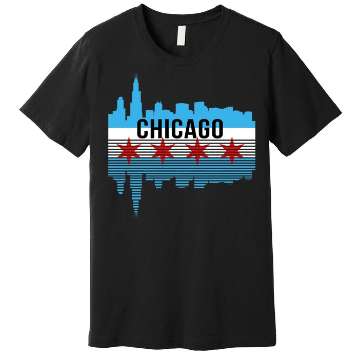 Chicago Skyline Premium T-Shirt