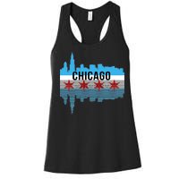 Chicago Skyline Women's Racerback Tank