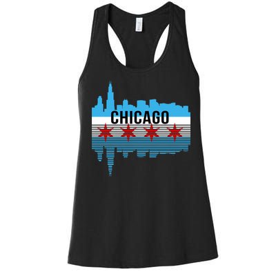 Chicago Skyline Women's Racerback Tank