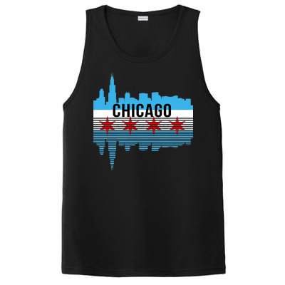 Chicago Skyline PosiCharge Competitor Tank