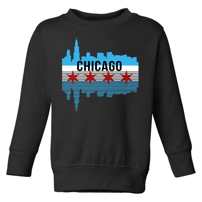 Chicago Skyline Toddler Sweatshirt