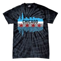 Chicago Skyline Tie-Dye T-Shirt