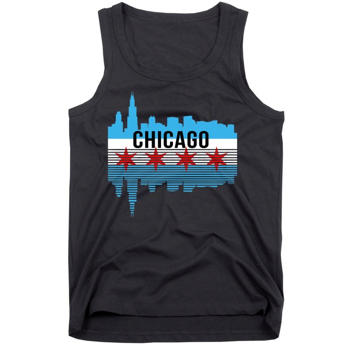 Chicago Skyline Tank Top