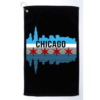 Chicago Skyline Golf Towel