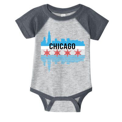 Chicago Skyline Infant Baby Jersey Bodysuit